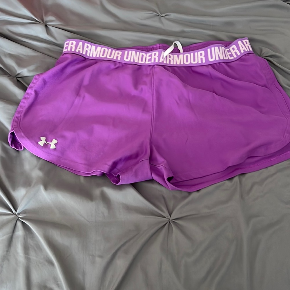 Purple Under Armour Shorts
